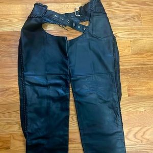 Braided Leather Chaps by Hot Leathers